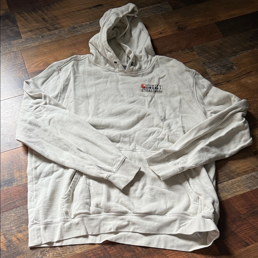 Hurley White Hoodie